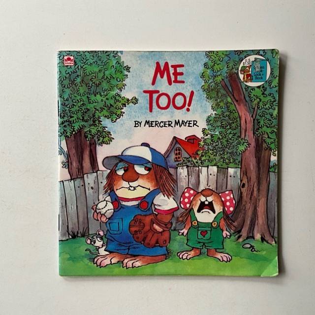 Golden Book - ME TOO! By Mercer Mayer 1983