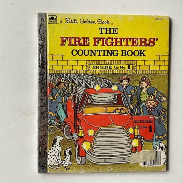 Golden Book - THE FIRE FIGHTERS COUNTING BOO...
