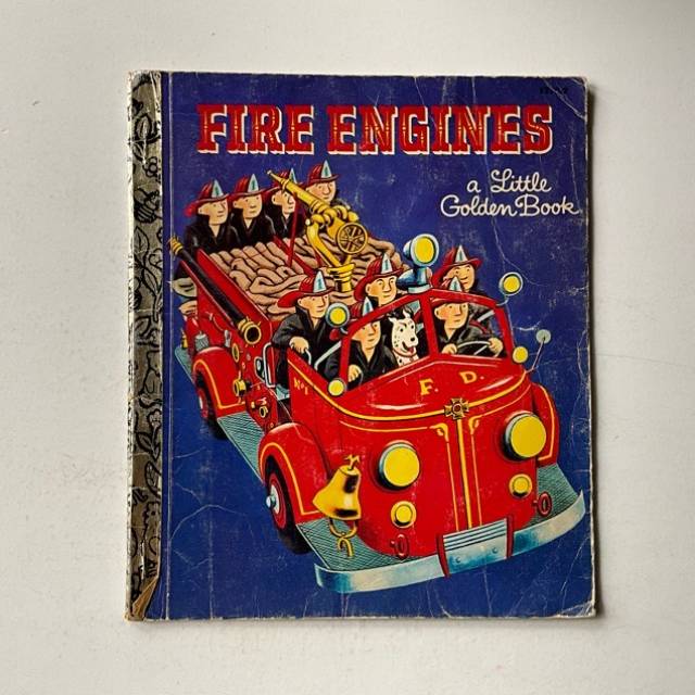 Golden Book - FIRE ENGINES E210-2 1981