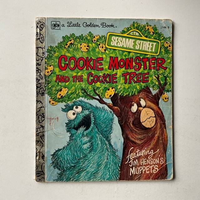Golden Book - COOKIE MONSTER AND THE COOKIE...