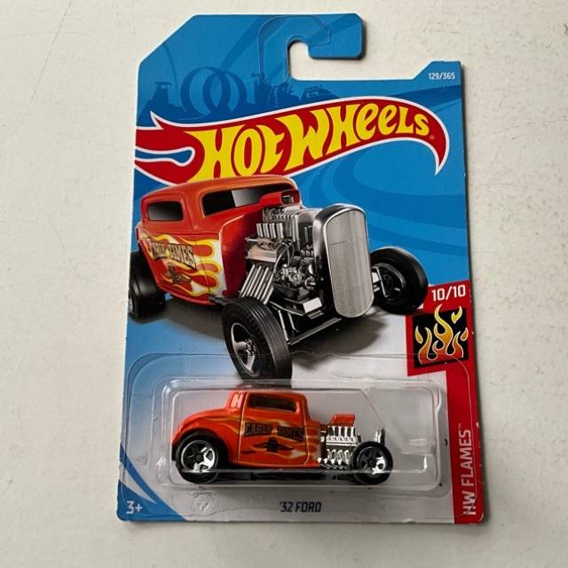 HW ‘32 FORD Orange (EARLY TIMES) HW FLAMES...