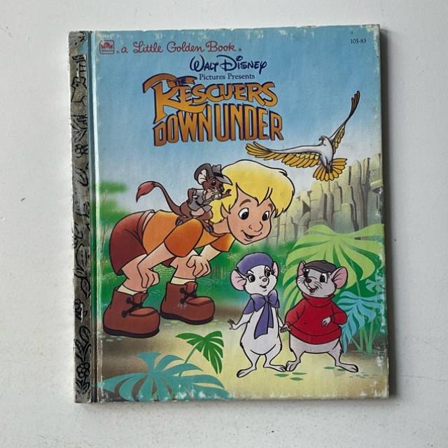 Golden Book - THE RESCUERS DOWN UNDER 105-83...