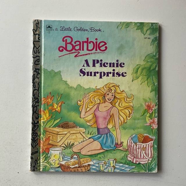 Golden Book - Barbie - A Picnic Surprise 107...