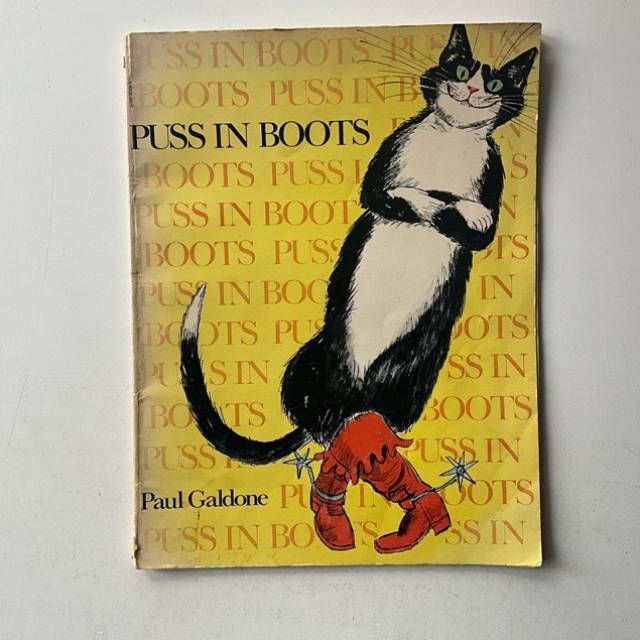 PUSS IN BOOTS - Paul Gallone SCHOLATIC 1976