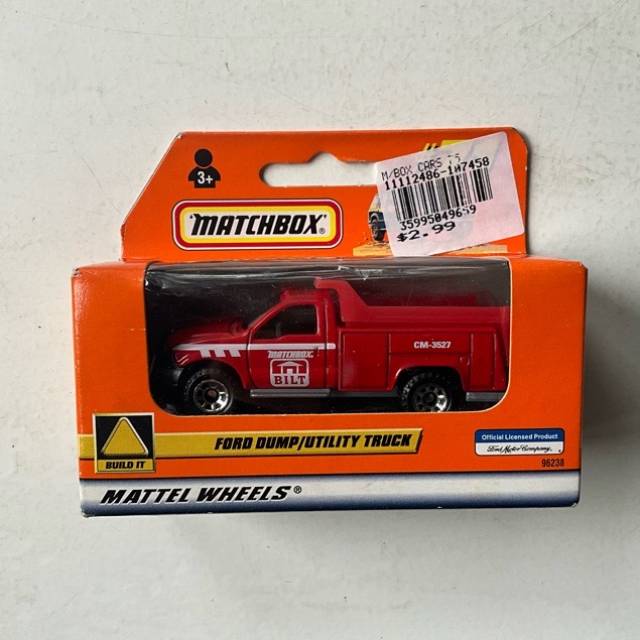 MB 71 FORD DUMPUTILITY TRUCK Red 1999 (LYL 1...