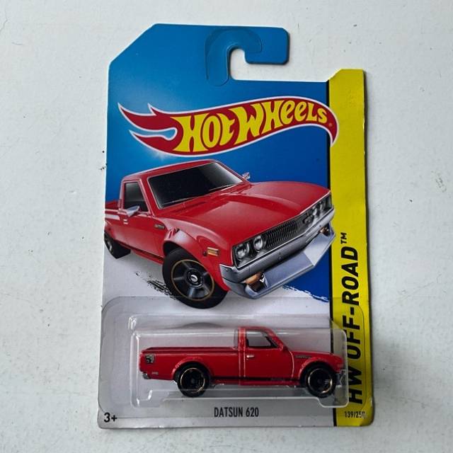HW DATSUN 620 Ute Red HW OFF-ROAD No 139