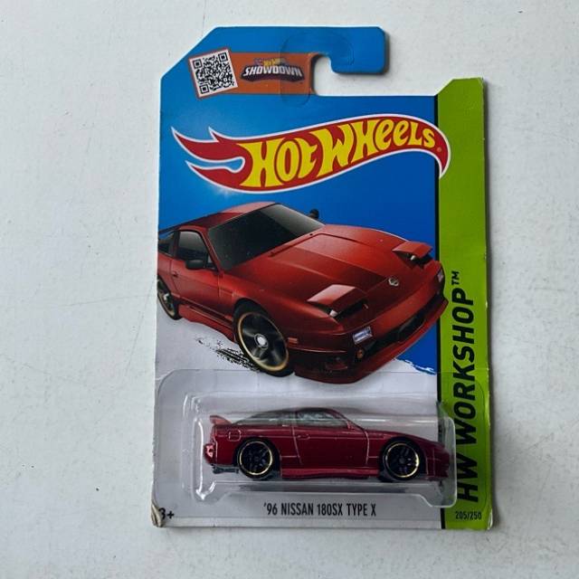 HW ‘96 NISSAN 180SX TYPE X Red HW WORKSHOP...
