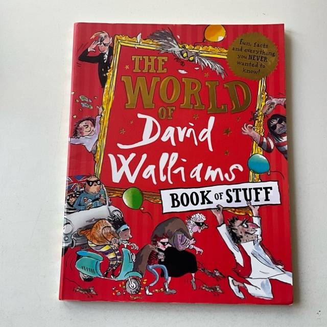 THE WORLD OD David Walliams - BOOK OF STUFF...
