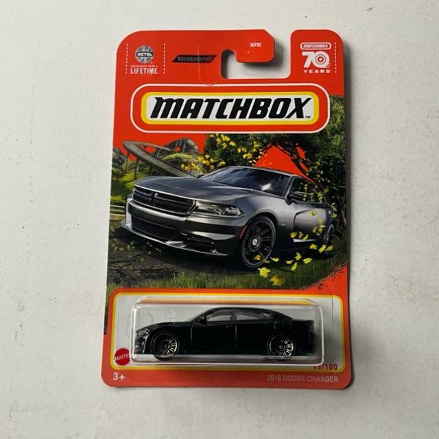 MB 2018 DODGE CHARGER Black No 13