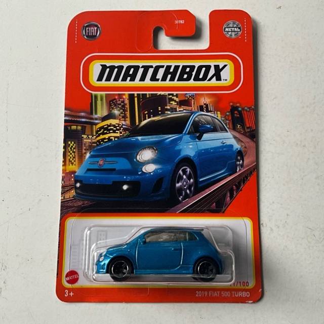 MB 2019 FIAT 500 TURBO Blue No 11