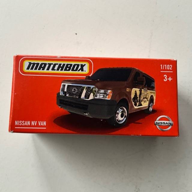 MB NISSAN NV VAN Brown No 1