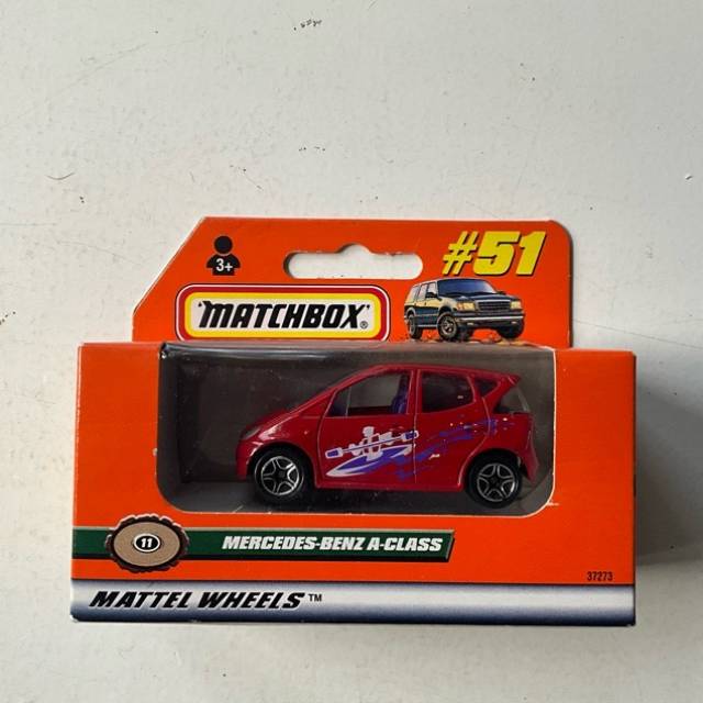 MB 11 MERCEDES-BENZ A-CLASS Red 1998 (LYL 227)
