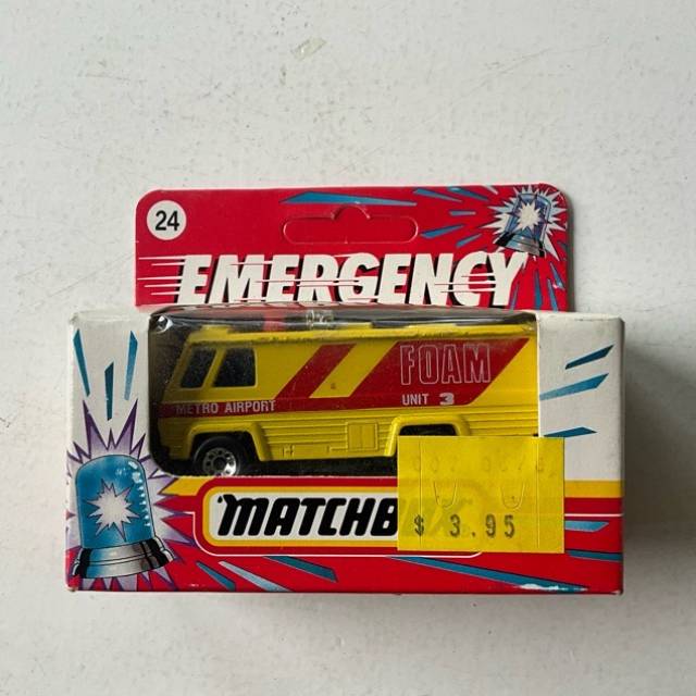 MB 24 FIRE TENDER - AIRPORT Yellow Foam Unit...