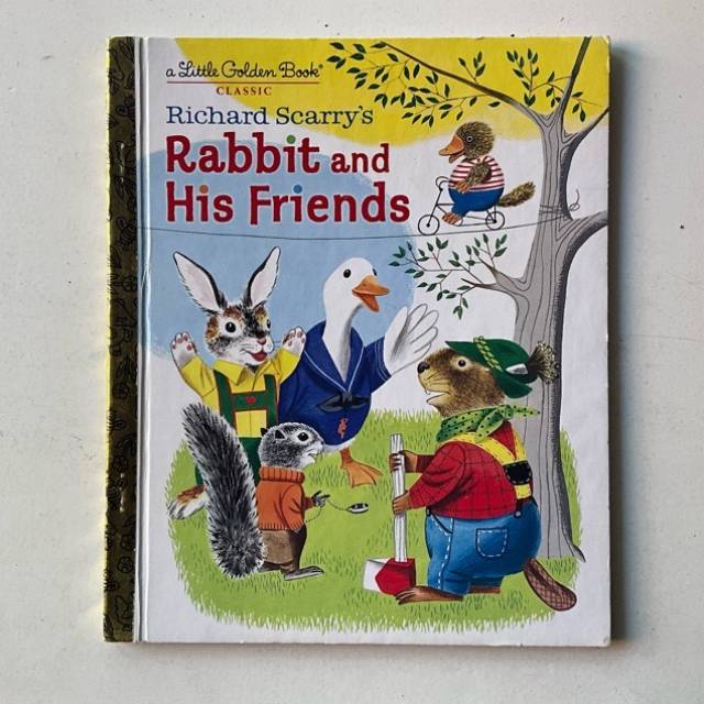 Golden Book - Rabbit and His Friends - Richa...