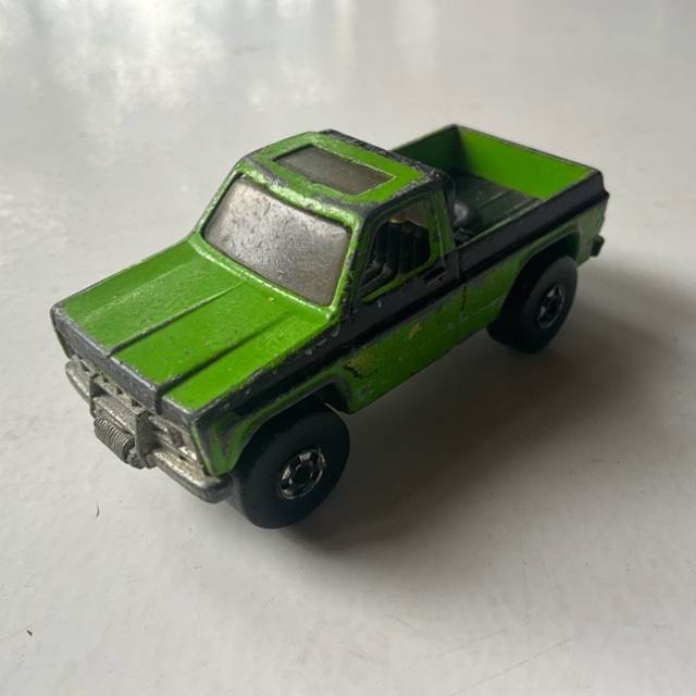 HL 1977 Green Pickup Truck - Hong Kong