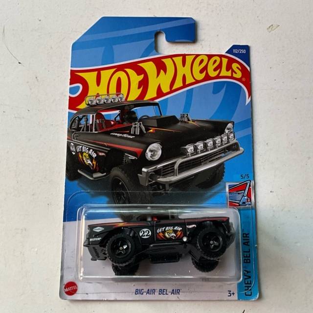 HW BIG AIR BEL AIR Black CHEVY BEL AIR No 112