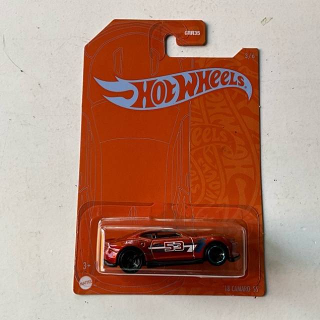 HW 18 CAMARO SS Orange (53) No 3