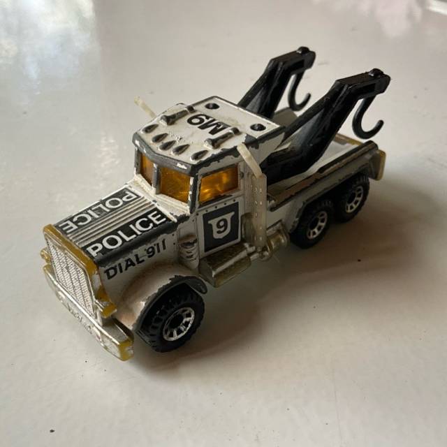 MB PETERBILT 1981 Tow Truck White POLICE (9)