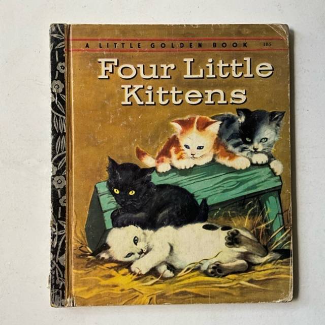 Golden Book - Four Little Kittens 185 1973