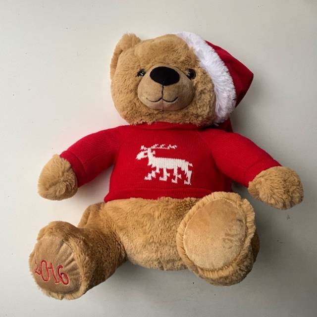 CHRISTMAS BEAR - 2016 (42cm Height)
