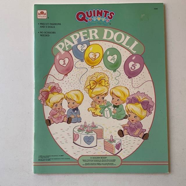 Golden 1990 Quints Five times Fun 1506 Paper...