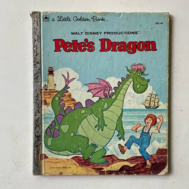 Golden Book - Pete’s Dragon Disney 105-44...