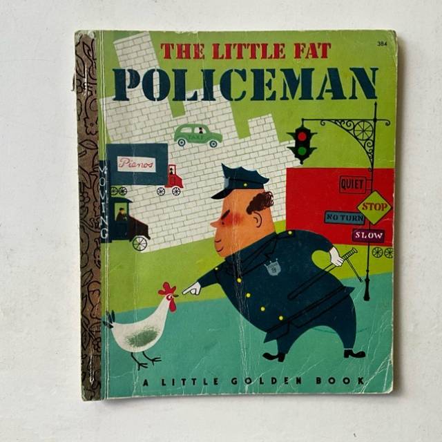 Golden Book - THE LITTLE FAT POLICEMAN 384 1...