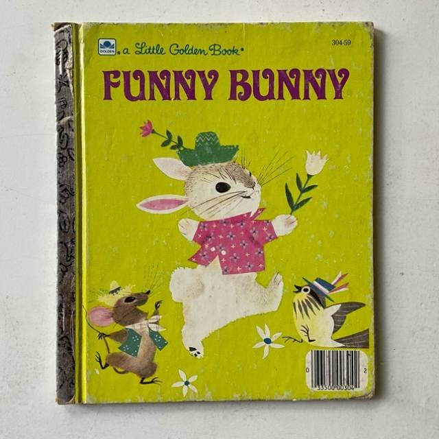 Golden Book - FUNNY BUNNY HC 304 -59 1978