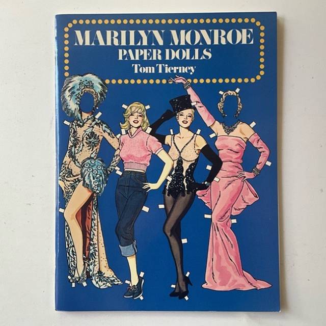Marilyn Monroe Paper Dolls In Full Color 197...
