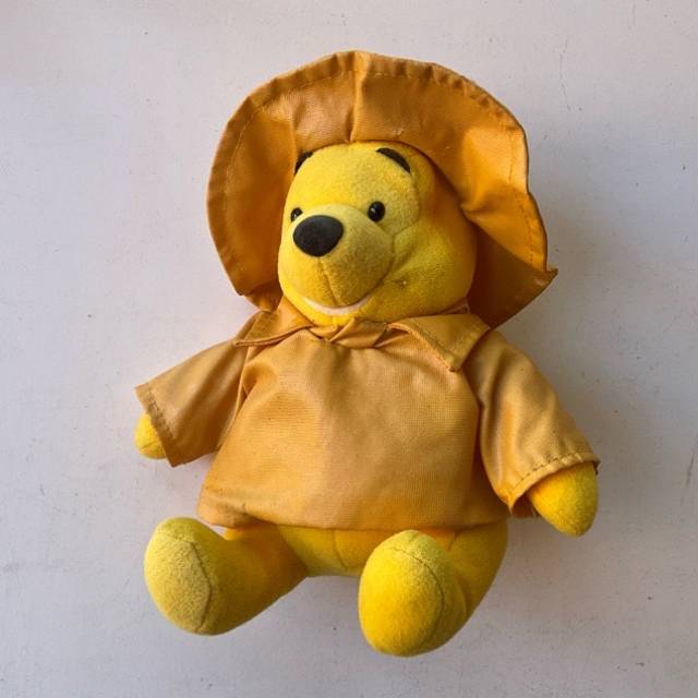 Winnie the Pooh Plush Bear (Rain Jacket) 18c...