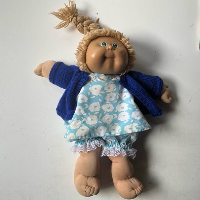Cabbage Patch Kid 1985 (Green Eyes, Blue Out...