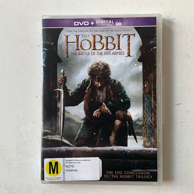 DVD THE LORD OF THE RINGS THE HOBBIT THE BAT...