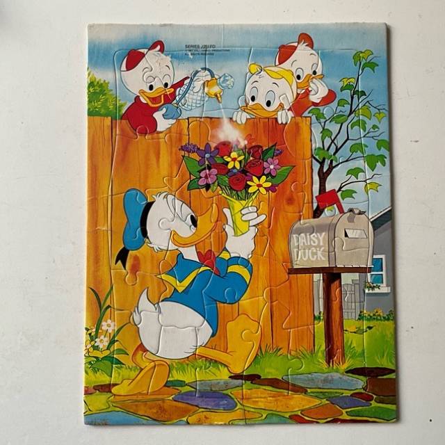 PUZZLE - DISNEY FRIENDS 1983 SERIES J251 FD