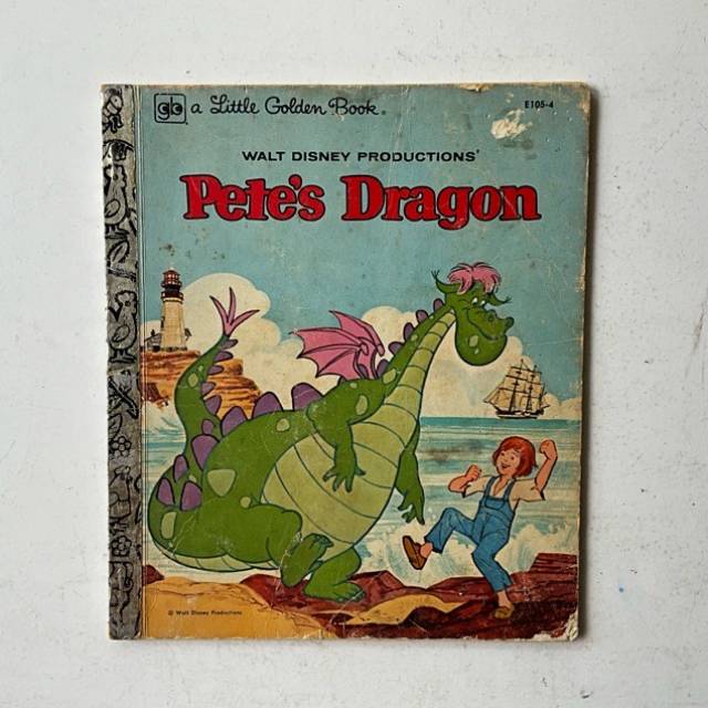 Golden Book - Disney Pete’s Dragon E105-4...