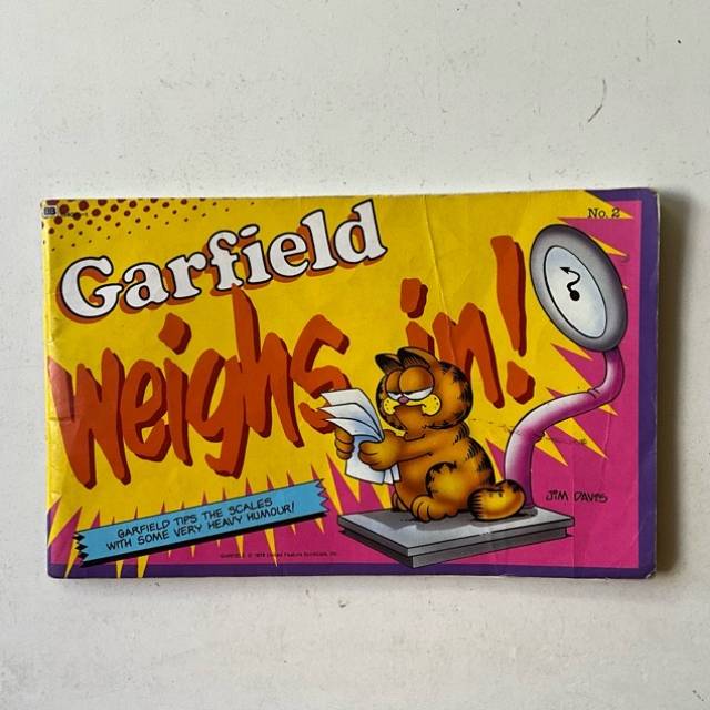Garfield Wieghs in! 1978 JiM DAViS BUDGET BO...