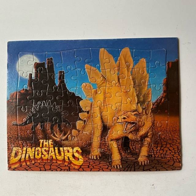 PUZZLE - THE DINOSAURS - Stegosaurus HOLDSON...