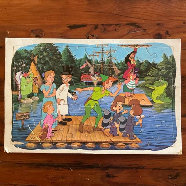 PUZZLE -Disney Peter Pan 1984 HOLDSON