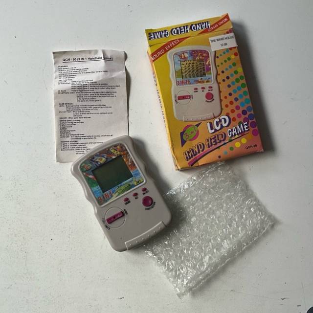LCD HAND HELD GAME (3 in 1) QGH-90