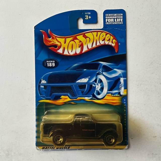HW DODGE RAM WAGON Black No 189