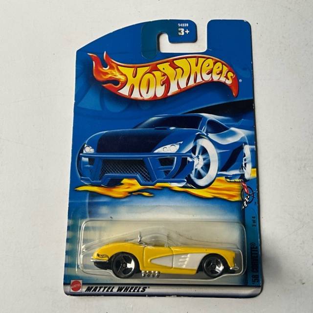 HW ‘68 CORVETTE Yellow No 69
