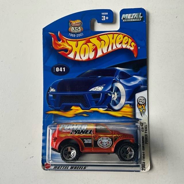 HW POWER PANEL Orange 2003 FIRST EDITIONS No...