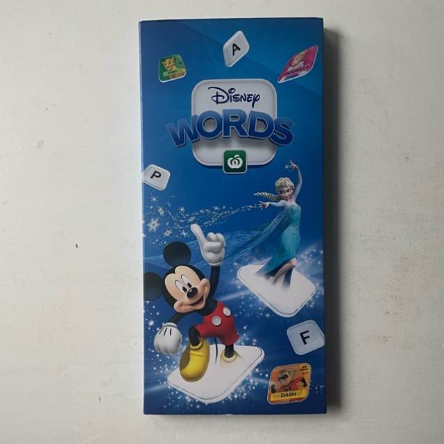 Disney WORDS (Countdown) Complete with tiles...