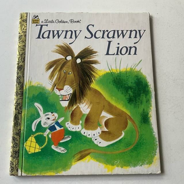 Golden Book - Tawny Scrawny 1980