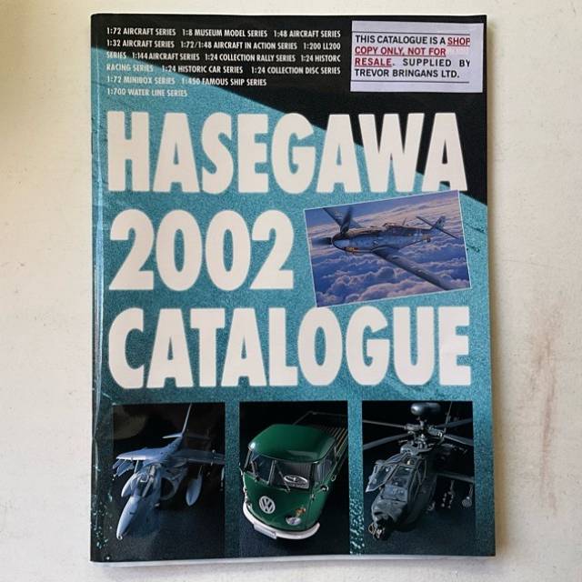 2002 Vintage HASEGAWA Model Kits Catalog Cat...