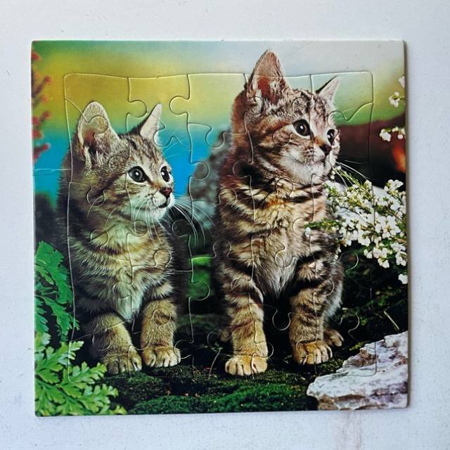 PUZZLE - Two Tabby Cats HOLDSON J231