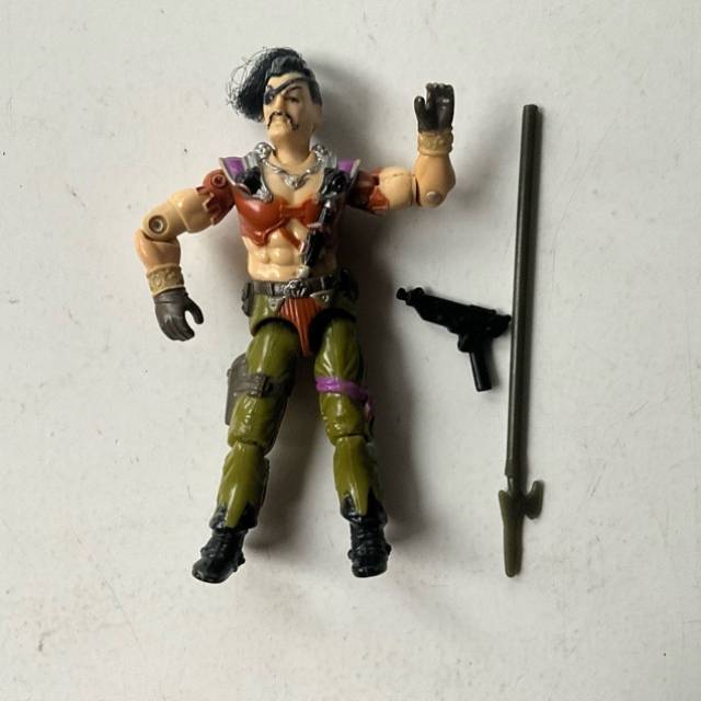 Vin 1987 3.75” Hasbro GI Joe Zanzibar V1 F...