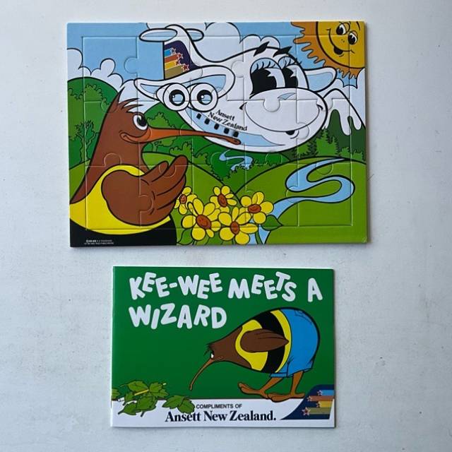 PUZZLE - Ansett New Zealand Plus Book (KEE-W...