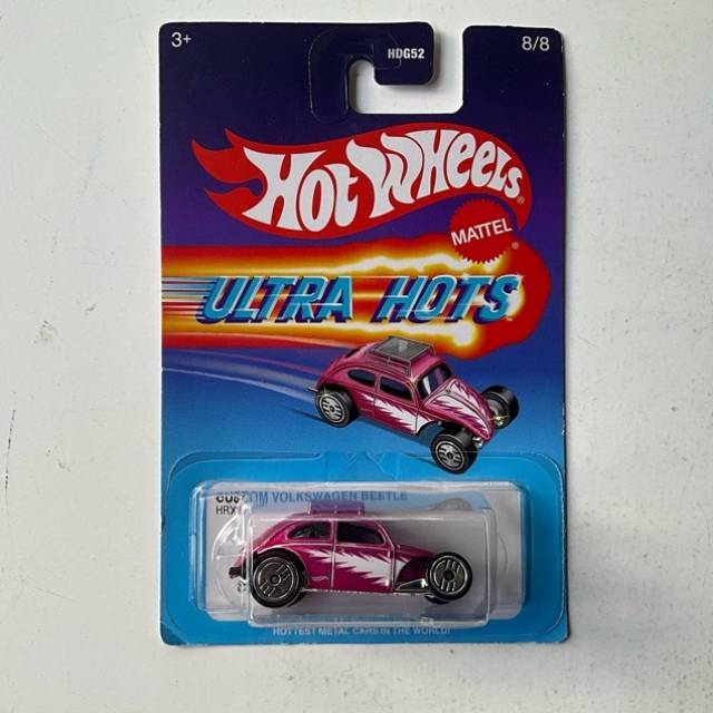 HW CUSTOM VOLKSWAGEN BEETLE Pink ULTRA HOTS...