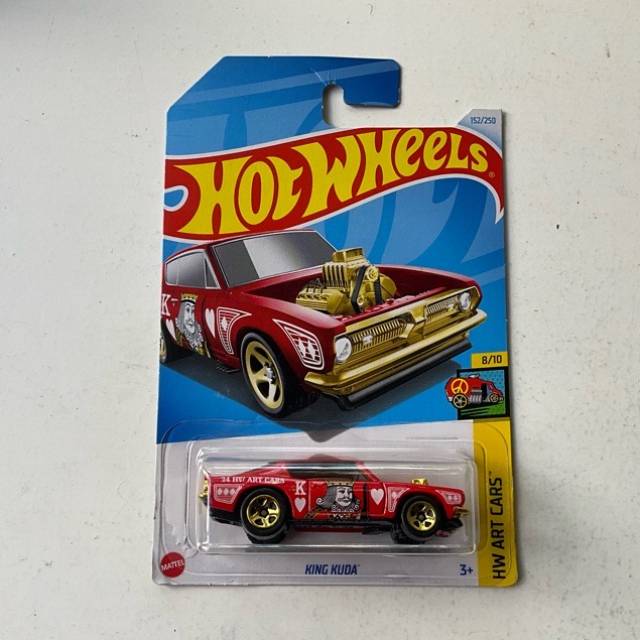 HW KING KUDA Red (KING) HW ART CARS No 152