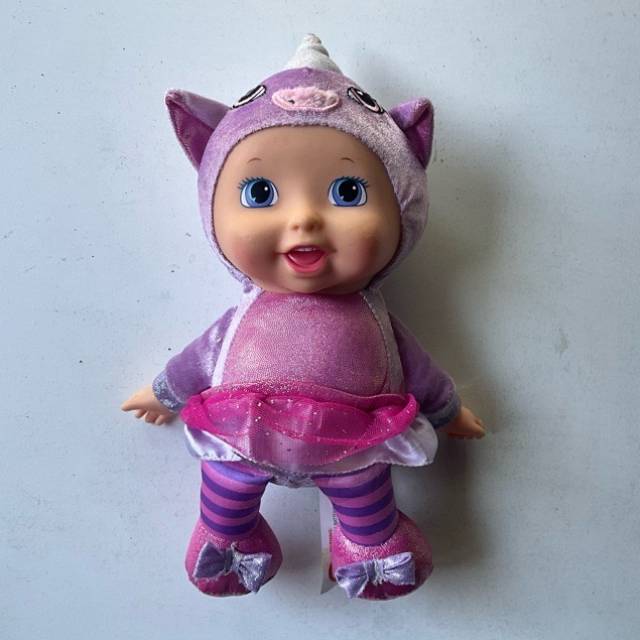 UNICORN COSTUME BABY DOLL, MUSICAL! A CUTIE!...